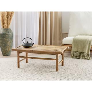 Beliani Table basse en Bambou Rustique TODI  