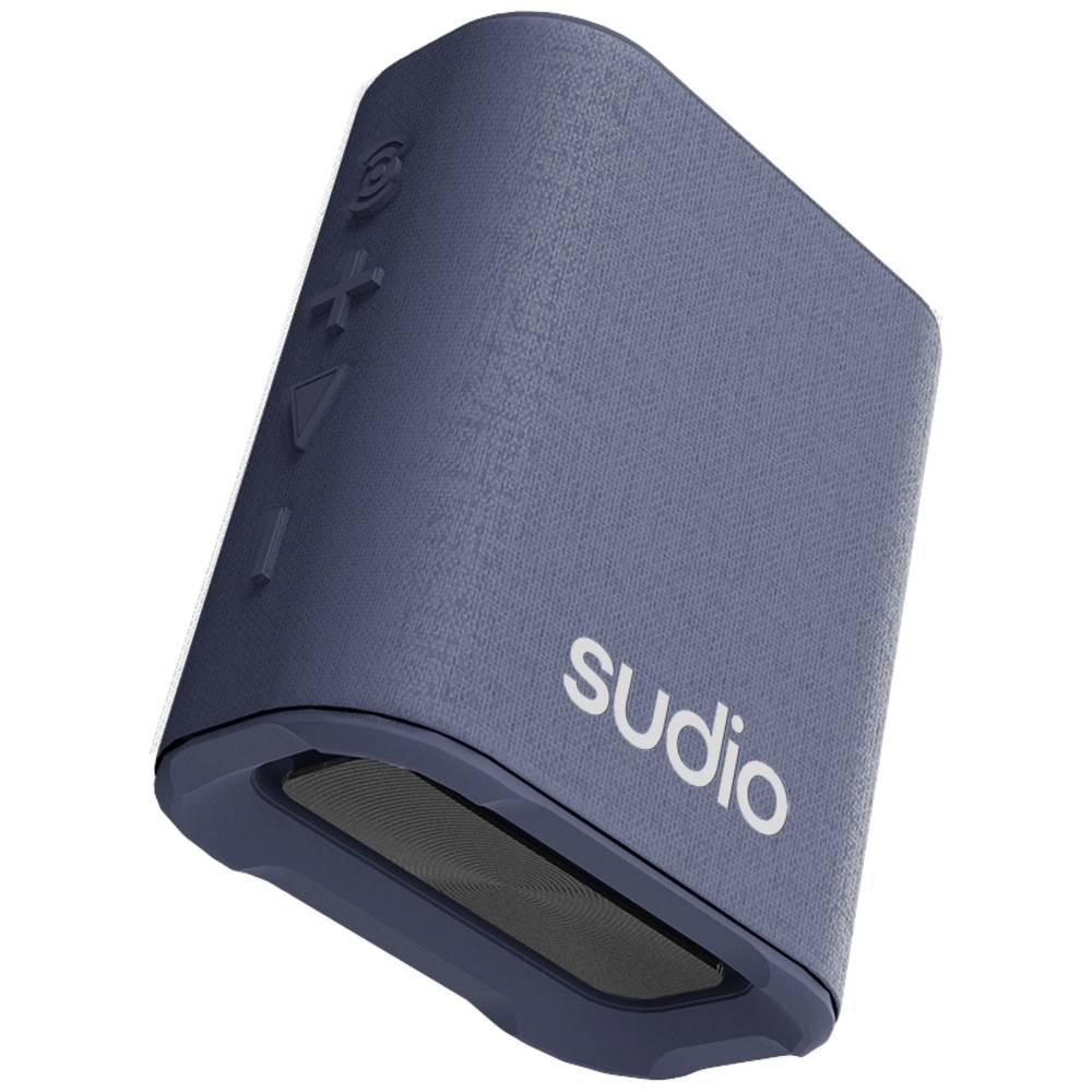 SUDIO  S2 Bluetooth® Lautsprecher spritzwassergeschützt, tragbar Blau 