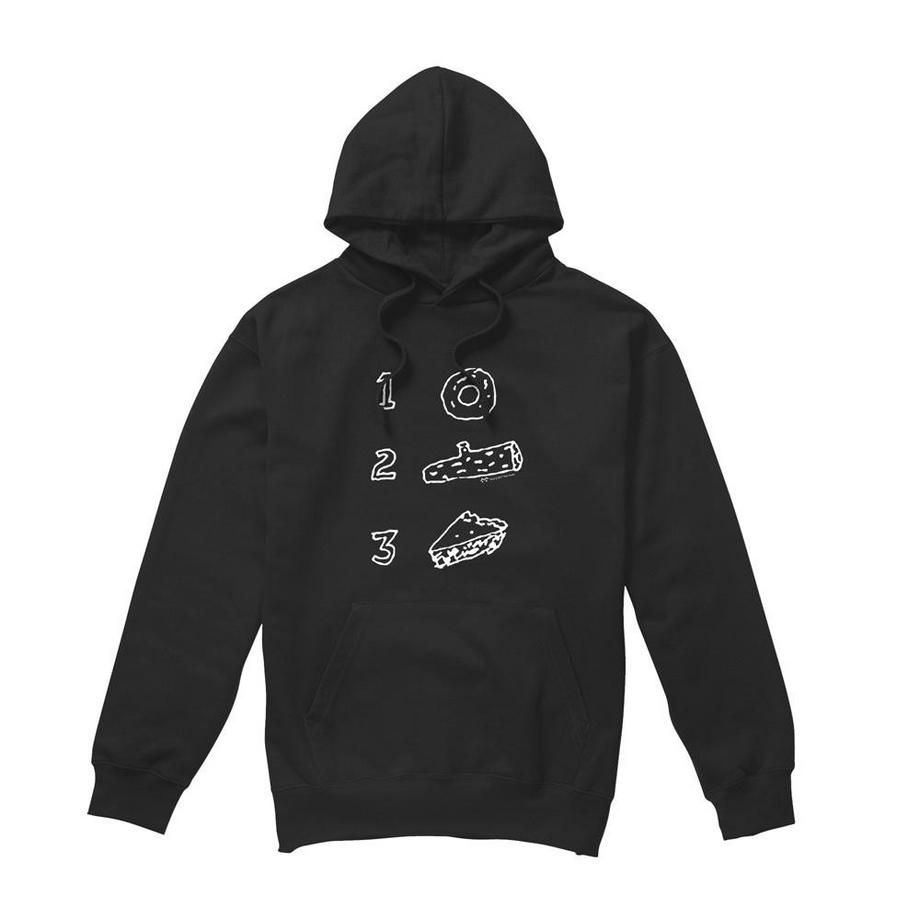 Sweat à capuche PIE LOG DONUT