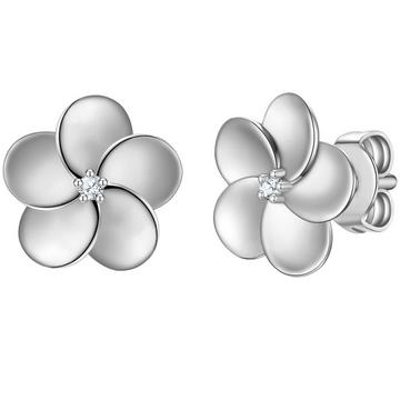 Femme Boucles d´oreilles Fleur