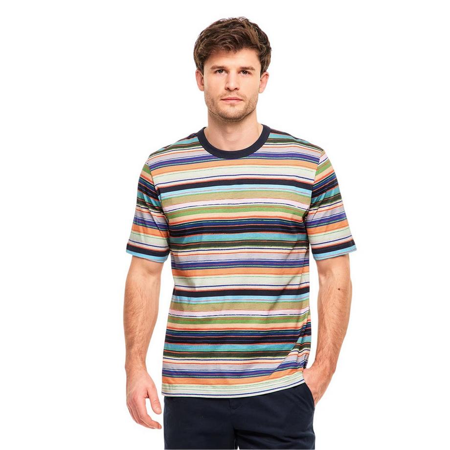 PAUL SMITH T-Shirt a Righe Taglio Regolare  
