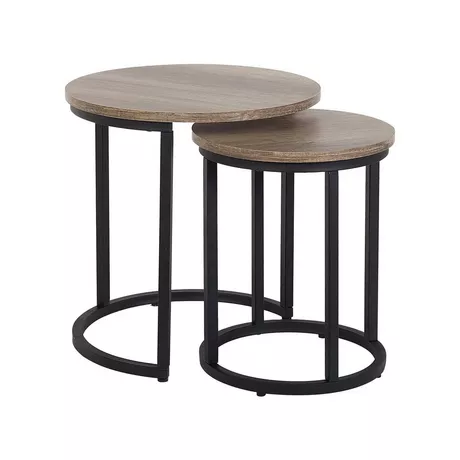 Beliani Table d'appoint en MDF Moderne DIXIE  