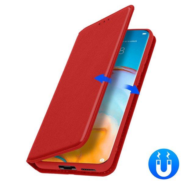 Avizar  Étui Huawei P40 Pro Folio Rouge 