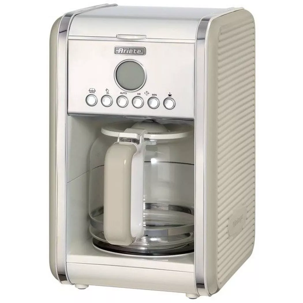 Ariete - Kaffeemaschine American Vintage, Beige