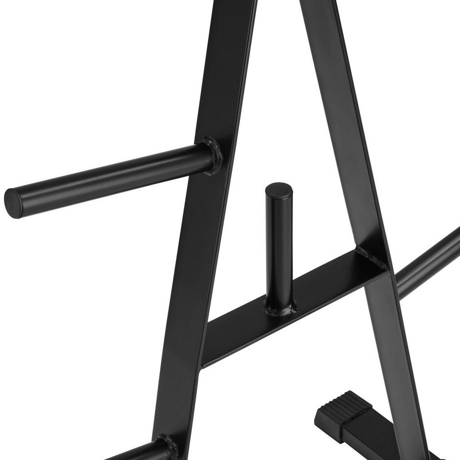 Tectake  Rastrelliera portadischi per manubri  con 7 supporti 