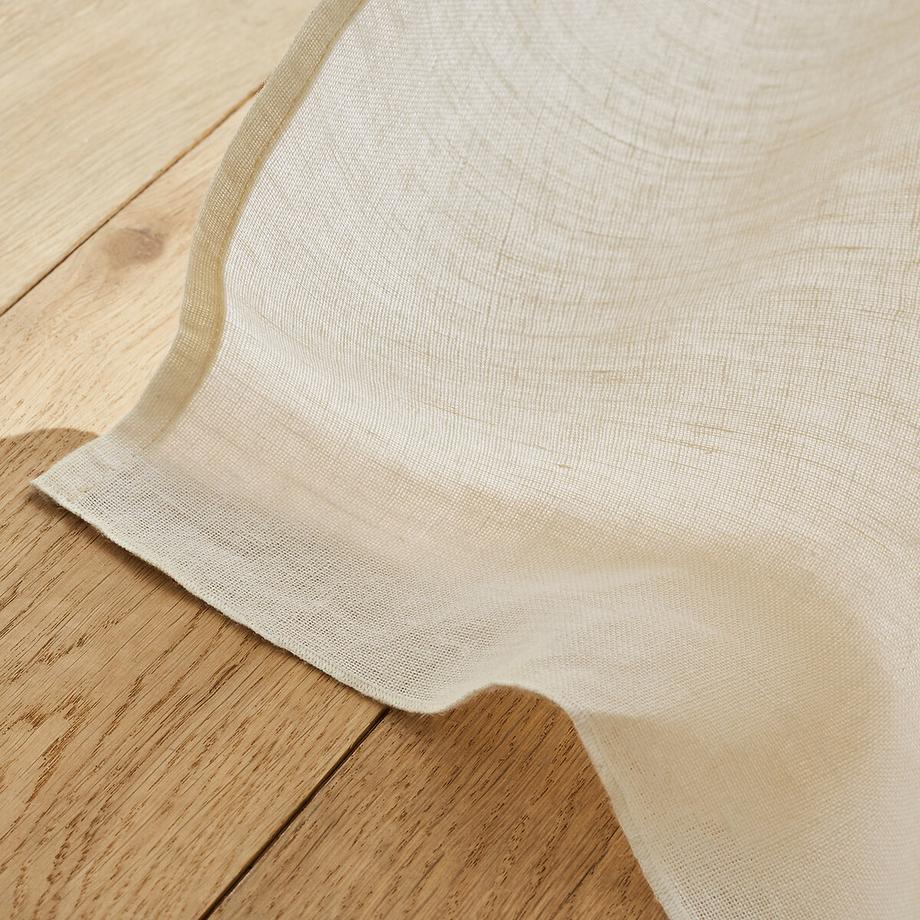 AM.PM  Rideau en lin plis flamands 