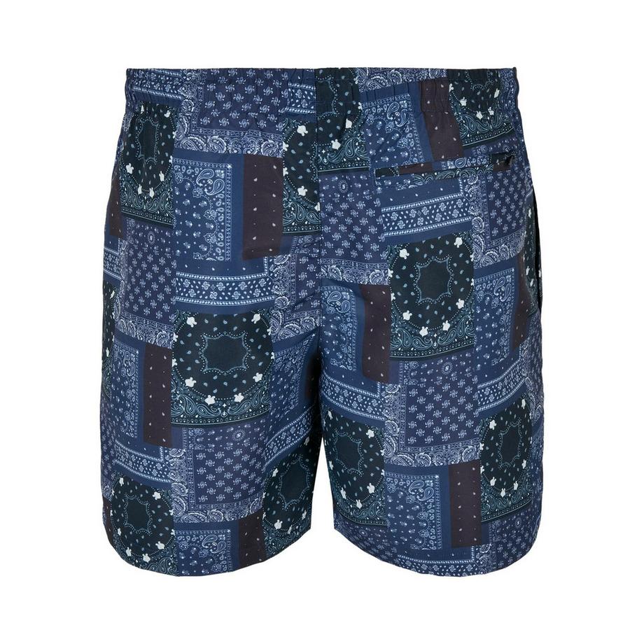 URBAN CLASSICS Gemusterte Badeshorts  