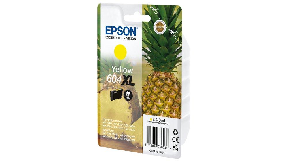 EPSON  604XL Druckerpatrone 1 Stück(e) Original Hohe (XL-) Ausbeute Gelb 