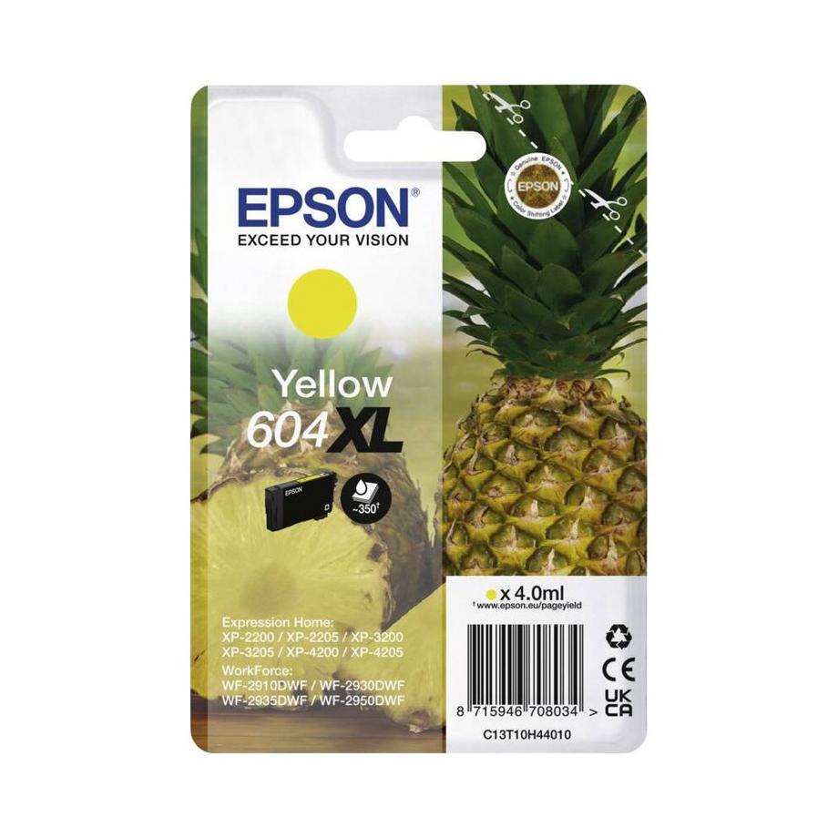 EPSON  EPSON Encre C13T10H44010 604XL Jaune Ananas 