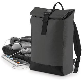 Bagbase Roll Top Reflektierender Rucksack  