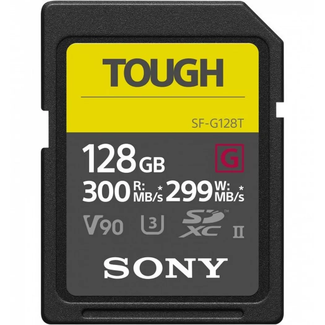 Sony - SF-G Tough SDXC UHS-II 128GB 300MBs, 128 GB