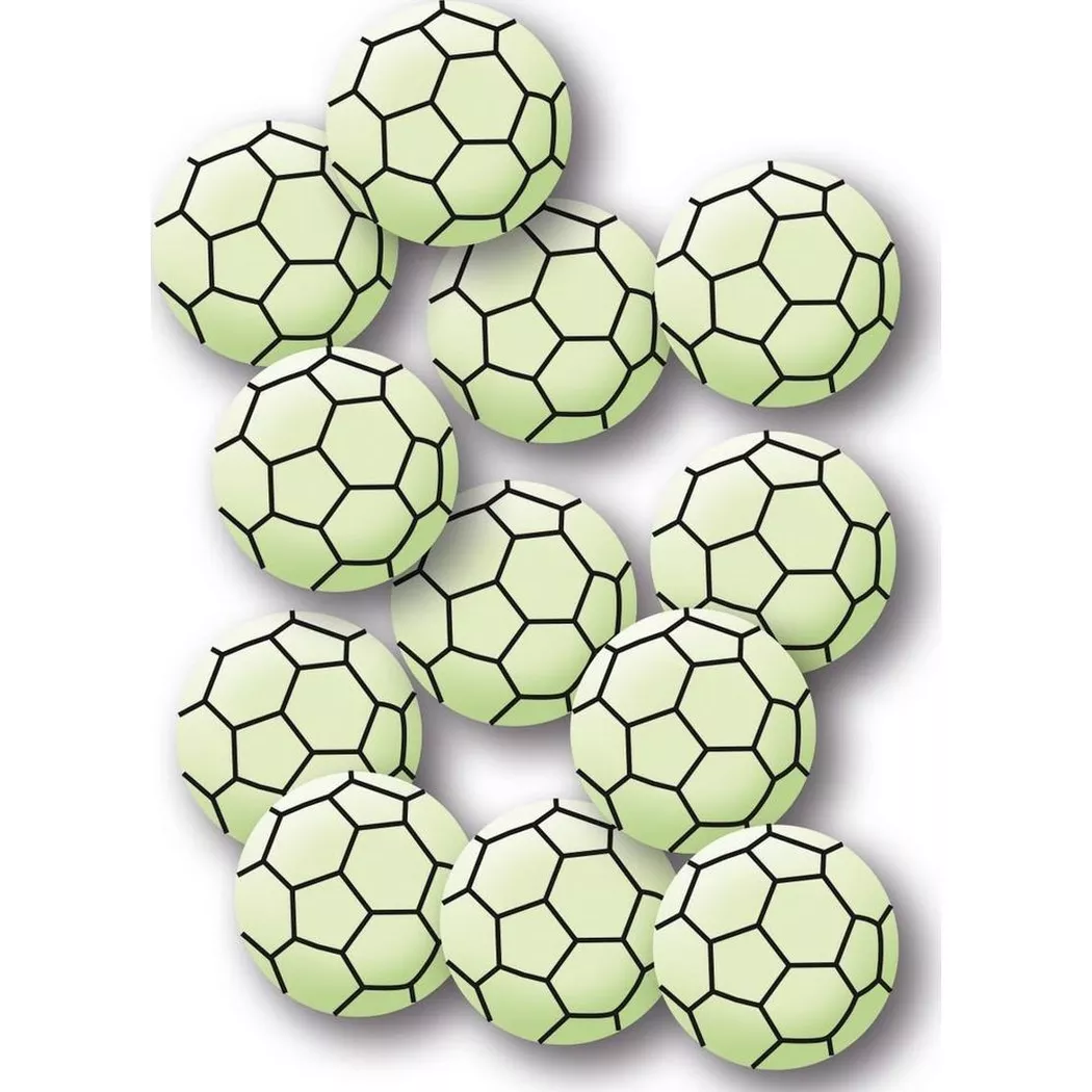 HERMA - Motivsticker Fussball, One Size, Grün
