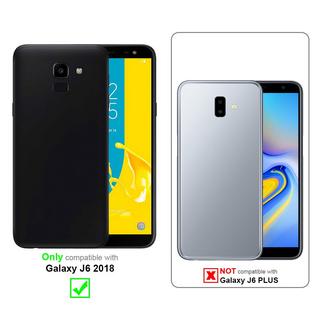 Cadorabo  Housse compatible avec Samsung Galaxy J6 2018 - Coque de protection avec fermeture magnétique, fonction de support et compartiment pour carte 