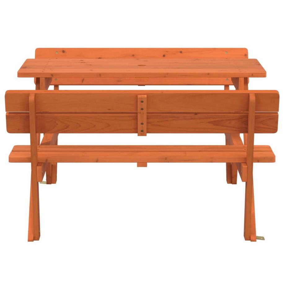 VidaXL Table de pique-nique bois  