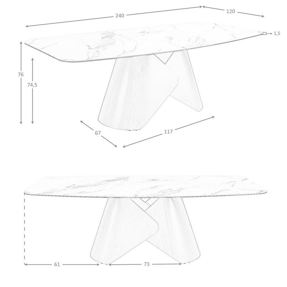 ANGEL CERDA Table de salle  