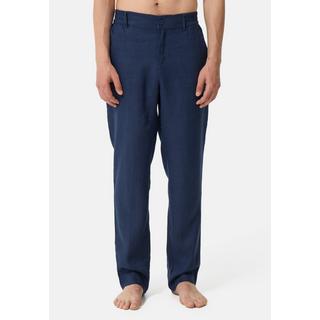 CASH-MERE.CH Pantalon Chino Long en Lin  