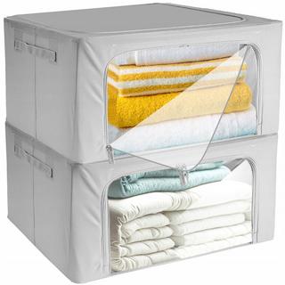 Ruhhy Boîtes de rangement pour textiles - paquet de 2  