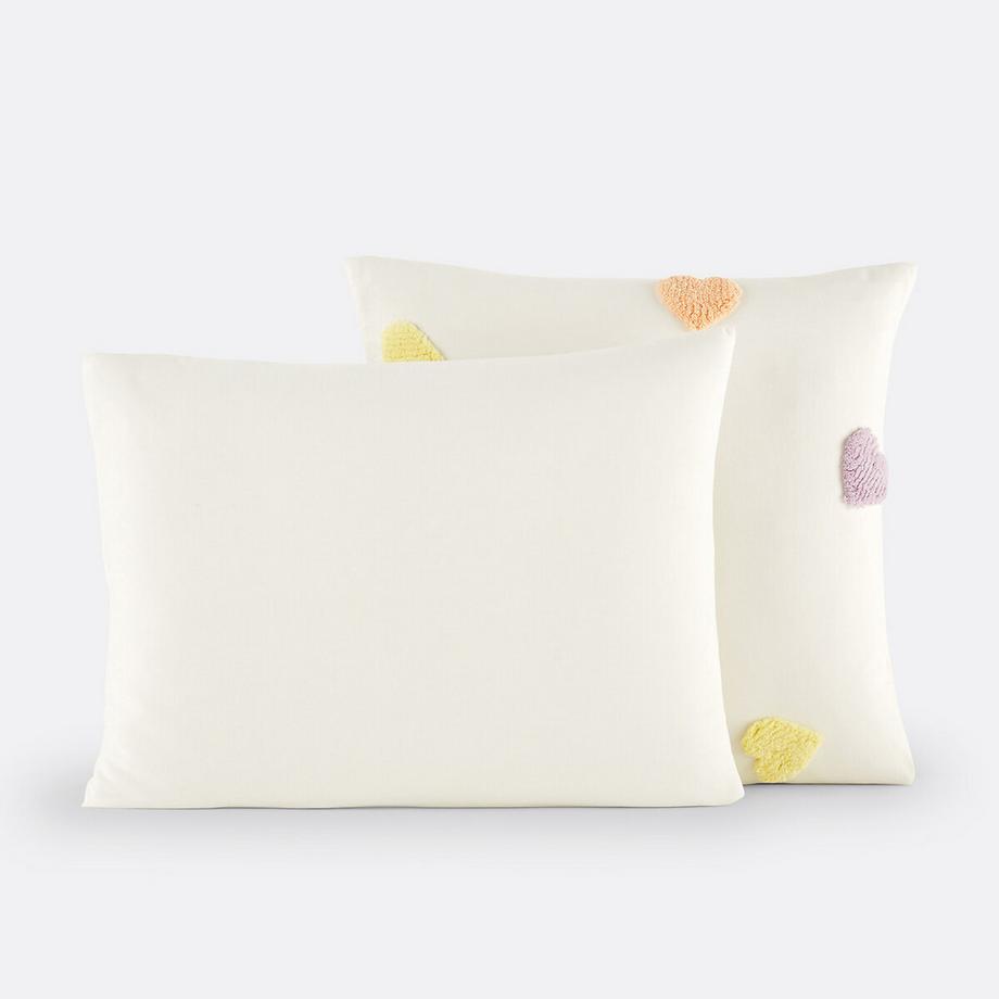 La Redoute Intérieurs Fodera per cuscino Jodie Motivo Cuore  