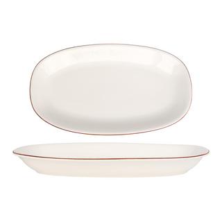 Bonna Assiette de service - Retro -  Porcelaine - lot de 2  