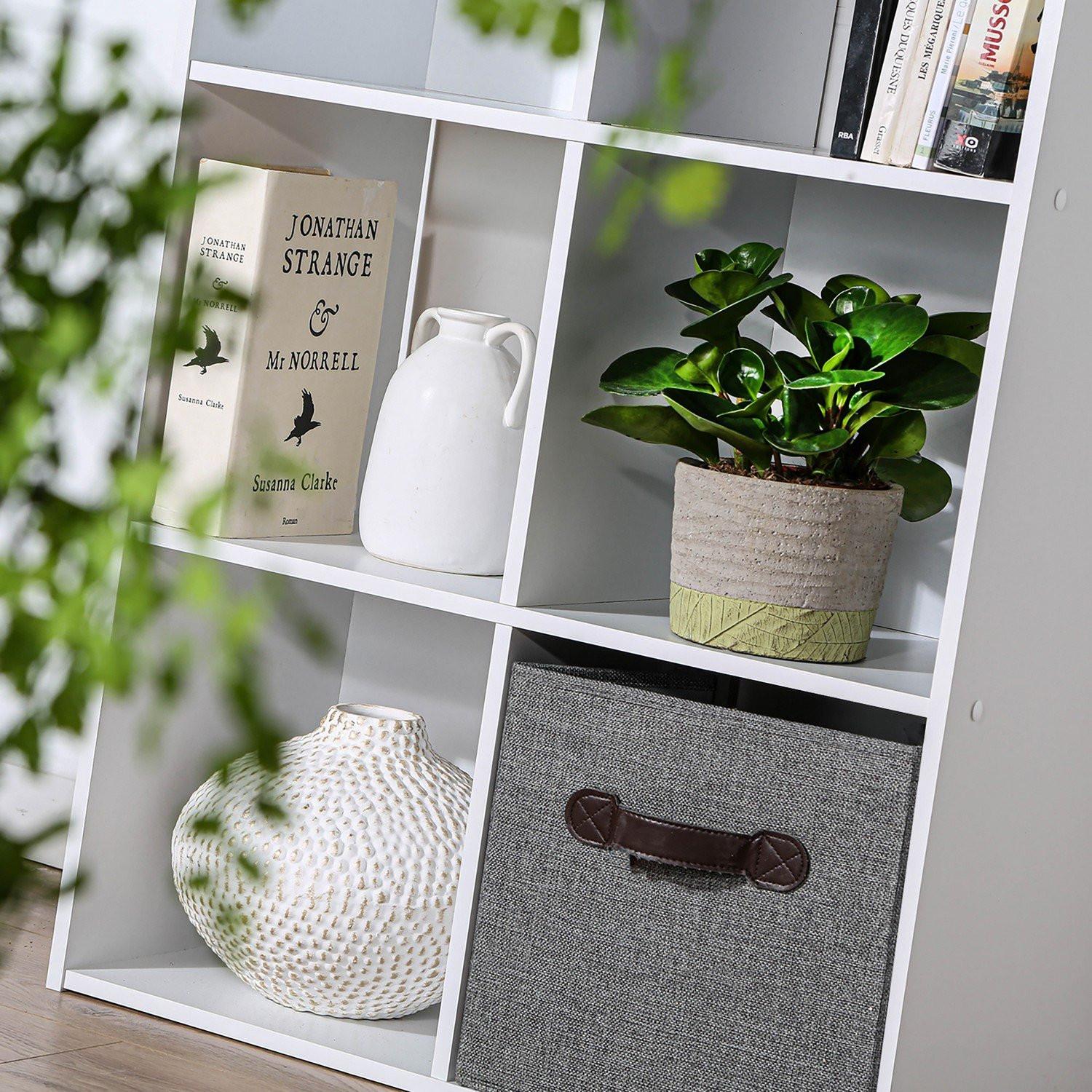 Calicosy Étagère de Rangement 8 Cases - COMPO  