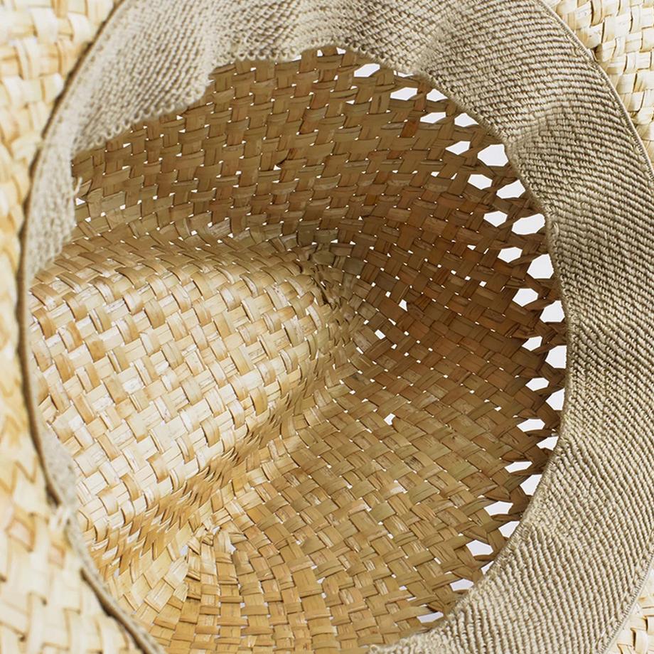 Beechfield Cappello da cowboy in paglia  
