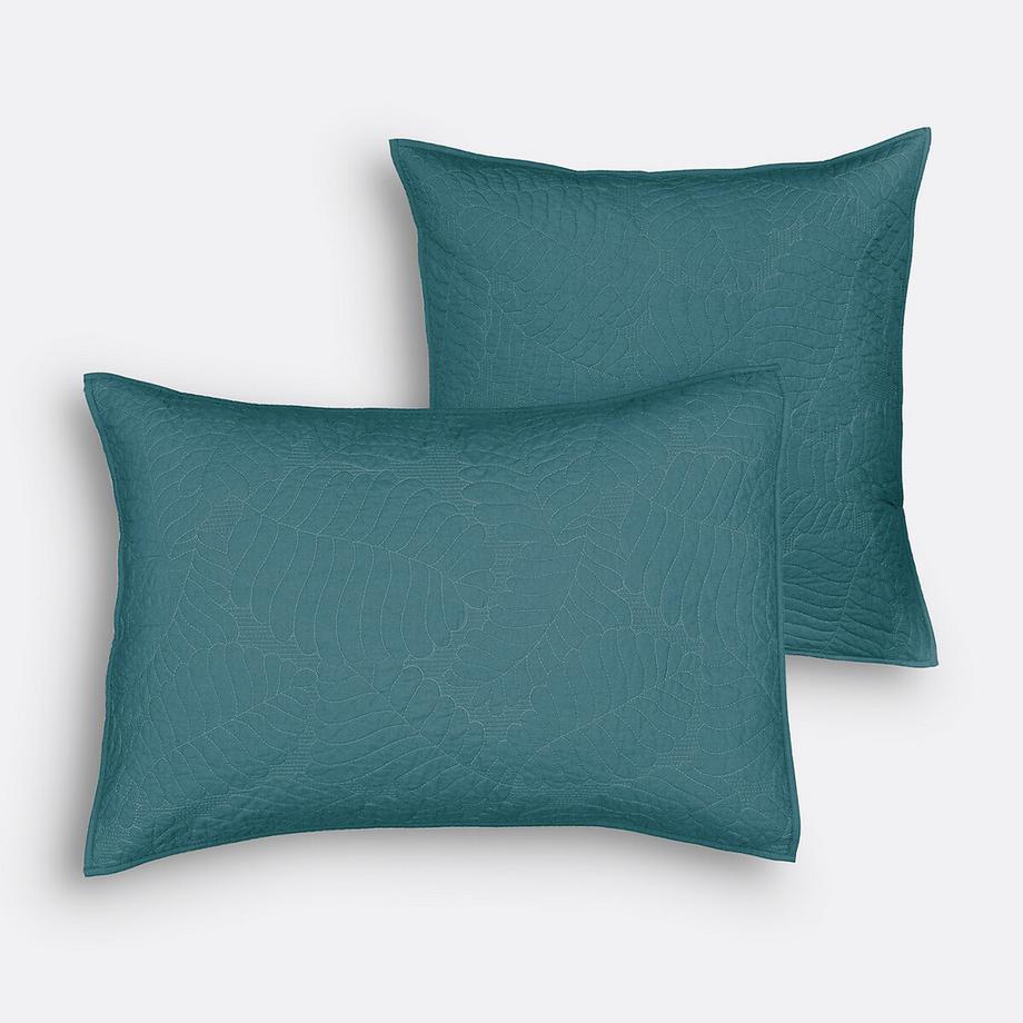 Kissenbezug Tropical aus Baumwollperkal