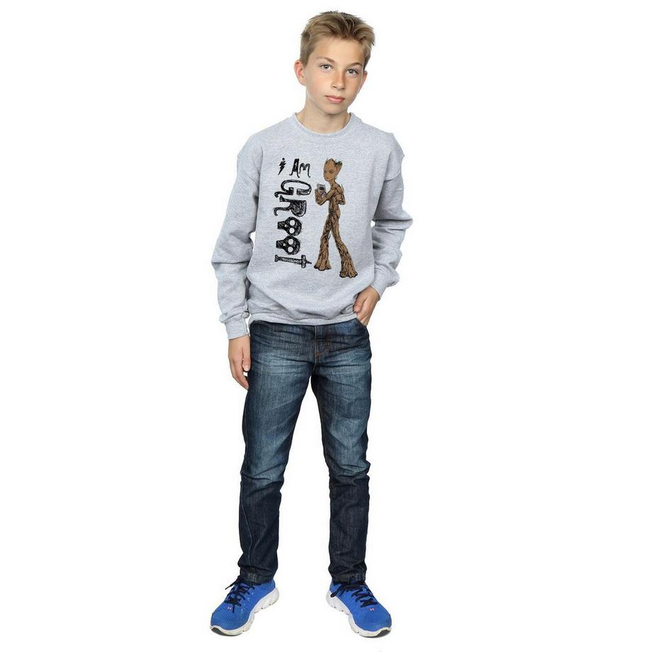 MARVEL  Sweat AVENGERS INFINITY WAR AM TEENAGE GROOT 