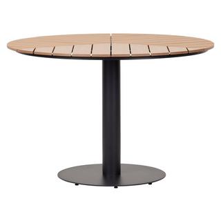 SCHOU Gartentisch HECTOR rund Polywood Teak Ash  