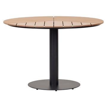 Tavolo da giardino HECTOR rotondo Polywood Teak Ash Ø113CM