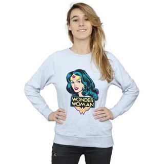 Wonder Woman Wonder Woman Sweatshirt Col Rond  