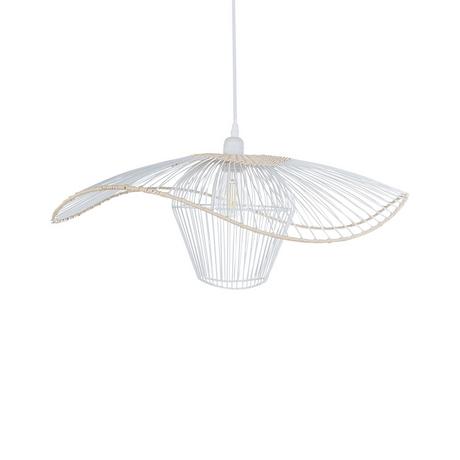 Beliani Lampe suspension en Métal Rustique LUNGA  