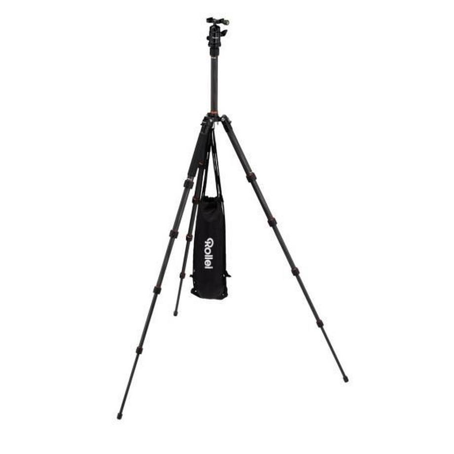 Rollei  Rollei Compact Traveller No. 1 Carbon Stativ schwarz 
