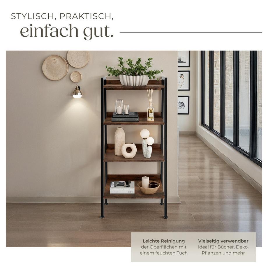 Tectake Étagère CHATHAM Style industriel  