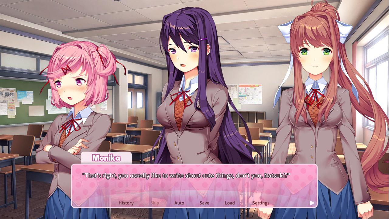 GAME  Doki Doki Literature Club Plus! 