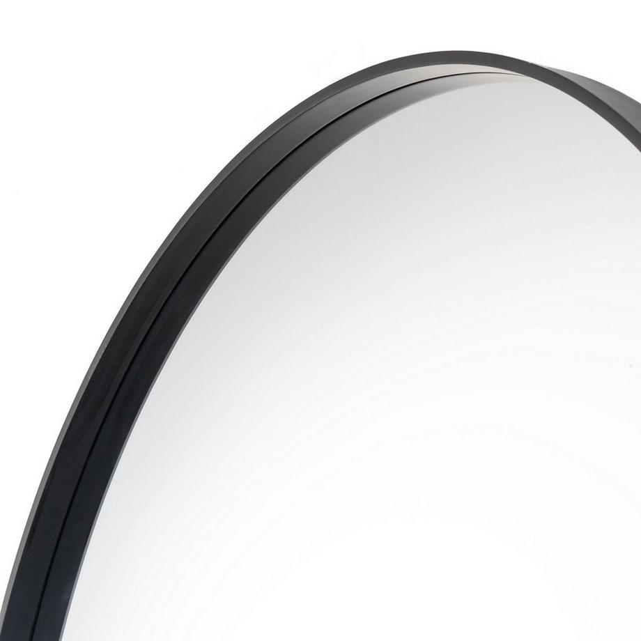 La Redoute Intérieurs Miroir rond noir Ø120 cm  