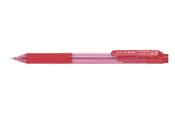 Pentel Pentel E-ball Medium Rosso 12 pz  