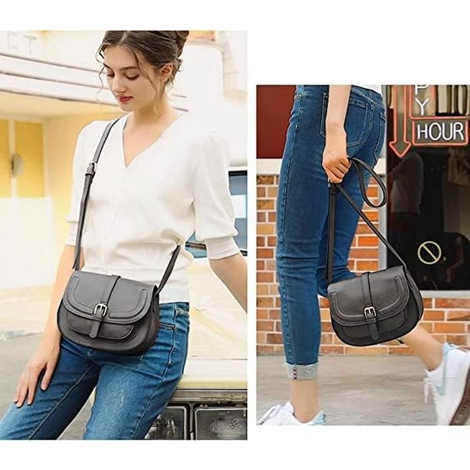 Only-bags.store Petit Sac à Bandoulière avec Bandoulière Amovible Réglable  