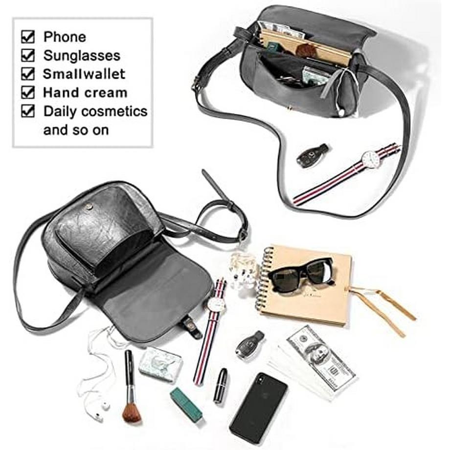 Only-bags.store Petit Sac à Bandoulière avec Bandoulière Amovible Réglable  