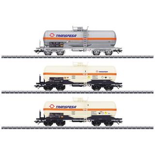 märklin  H0 3er-Set Chemiekesselwagen der Transfesa 