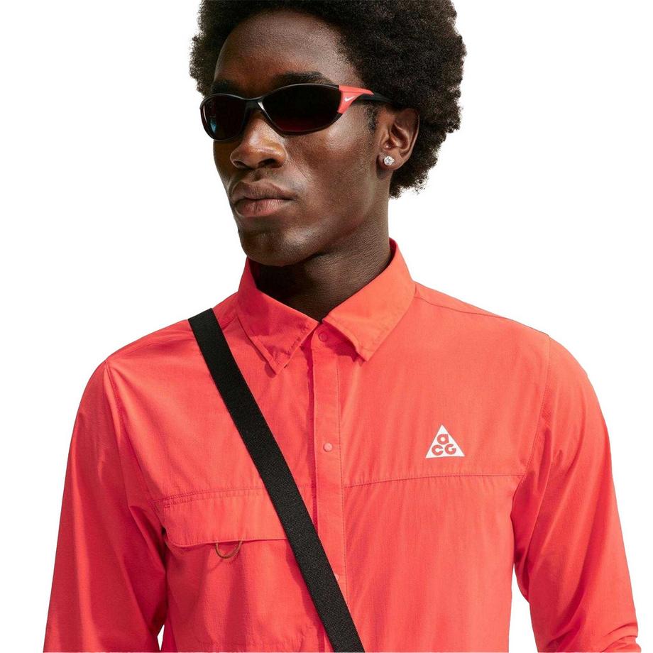 NIKE T-Shirt Manches Longues ACG avec Demi-Zip  