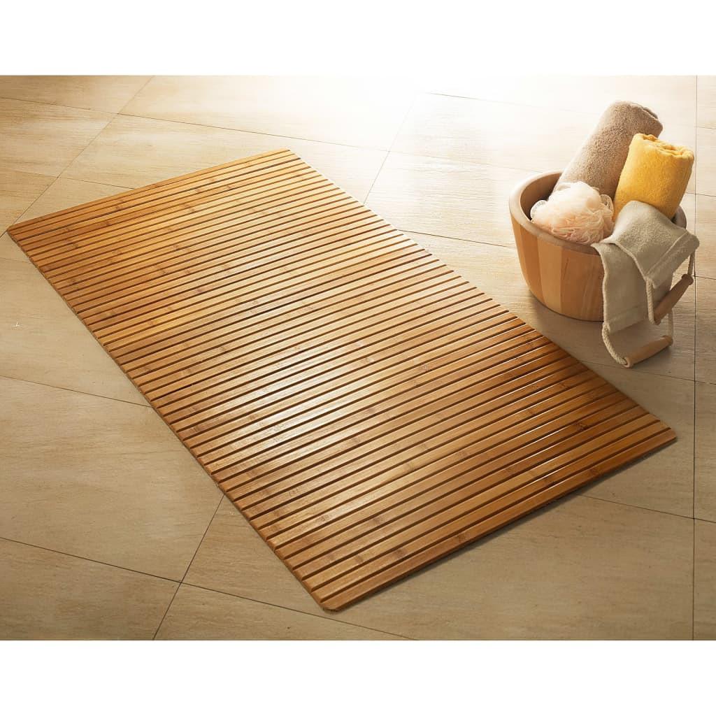 Kleine Wolke Tapis de bain bambou  