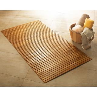 Kleine Wolke Tapis de bain bambou  