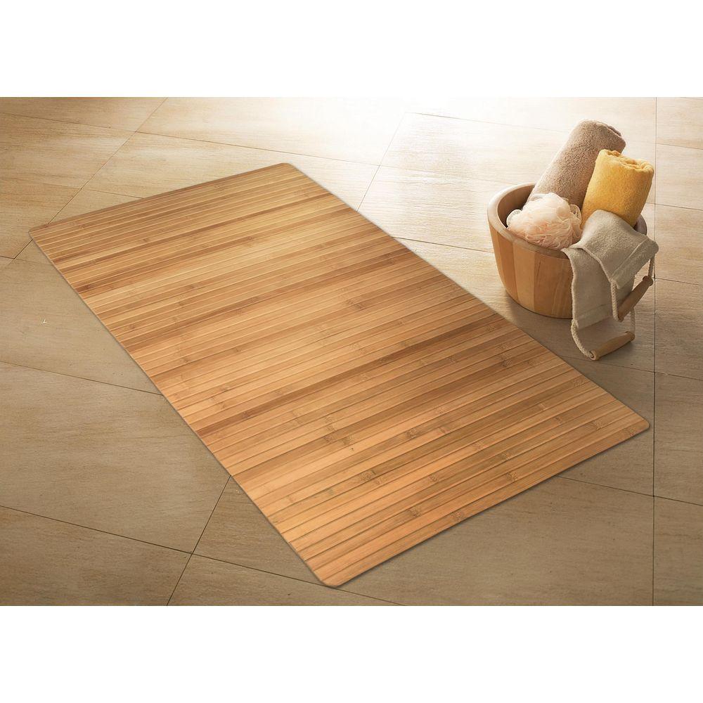 Kleine Wolke Tapis de bain bambou  
