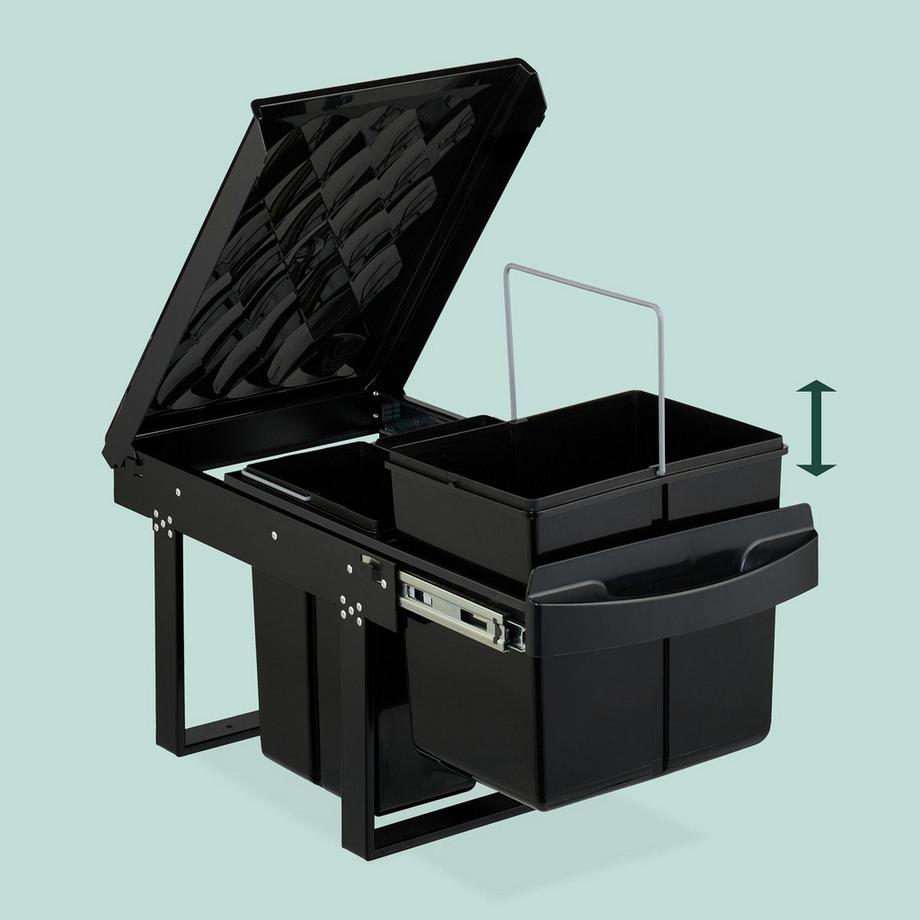 Northix Cestino estraibile per rifiuti da cucina  