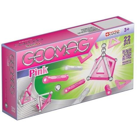 Geomag  Geomag Panels Pink 22 pcs jeu à  aimant néodyme 22 pièce(s) Rose, Argent 