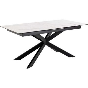 Esstisch Isolde Keramik weiss 168-210x90