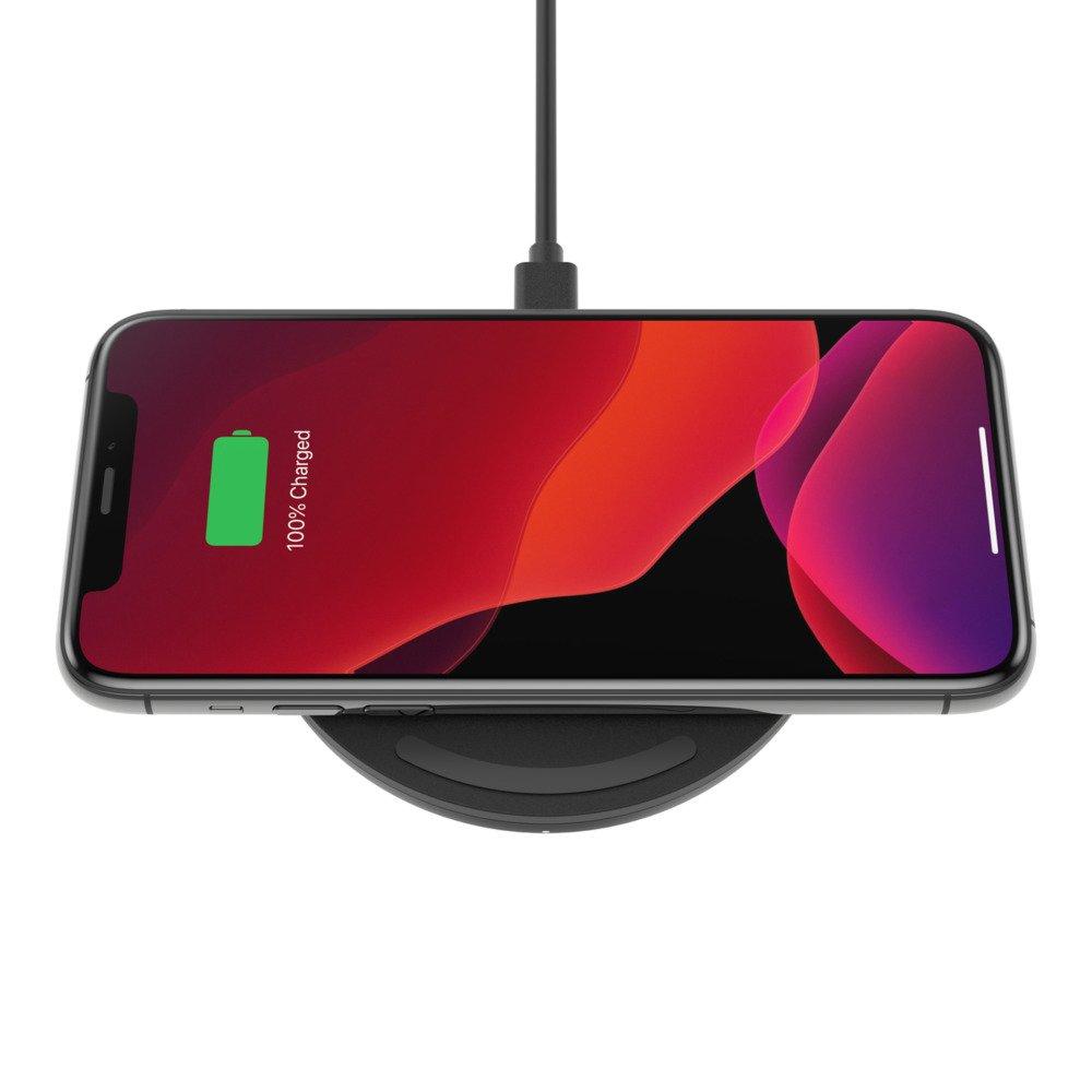 belkin  Boost Charge Smartphone Schwarz USB Kabelloses Aufladen Schnellladung Indoor 