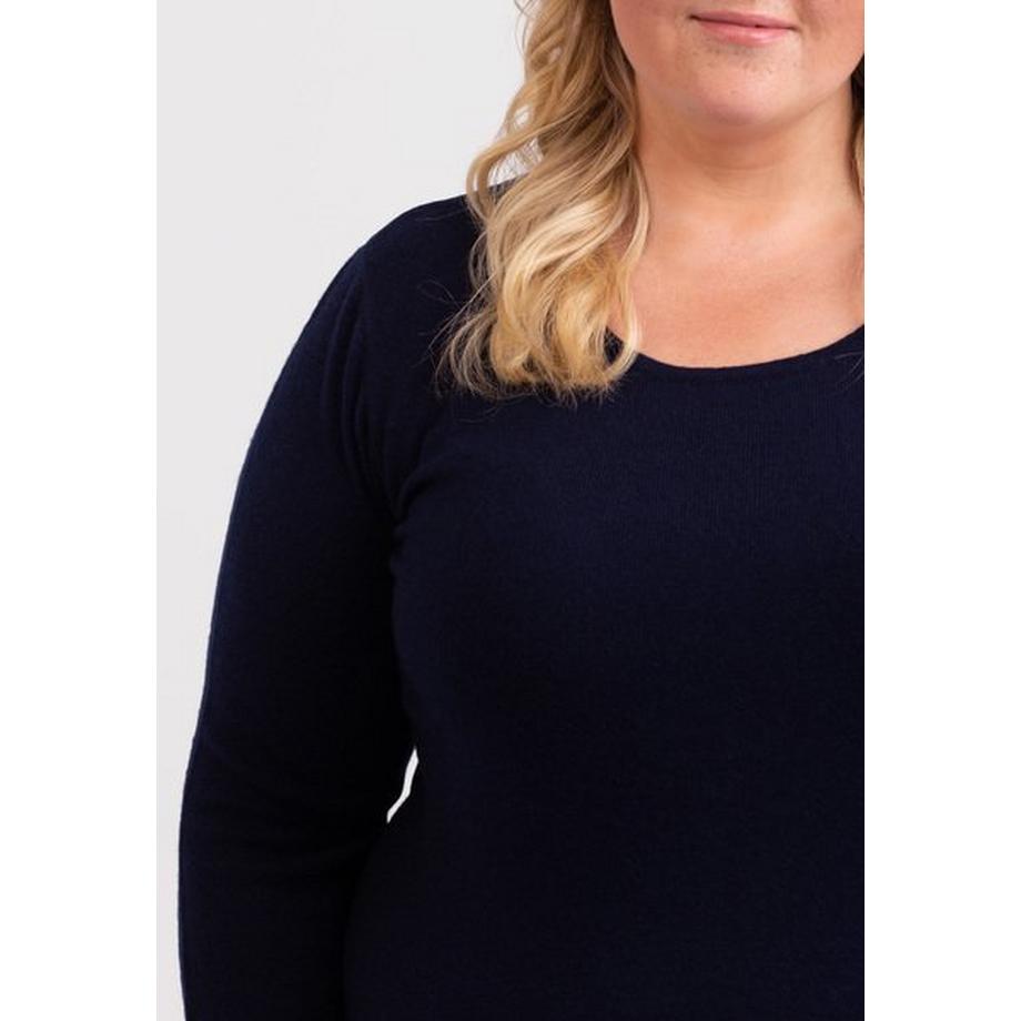 CASH-MERE.CH Kaschmir Rundhals Pullover  