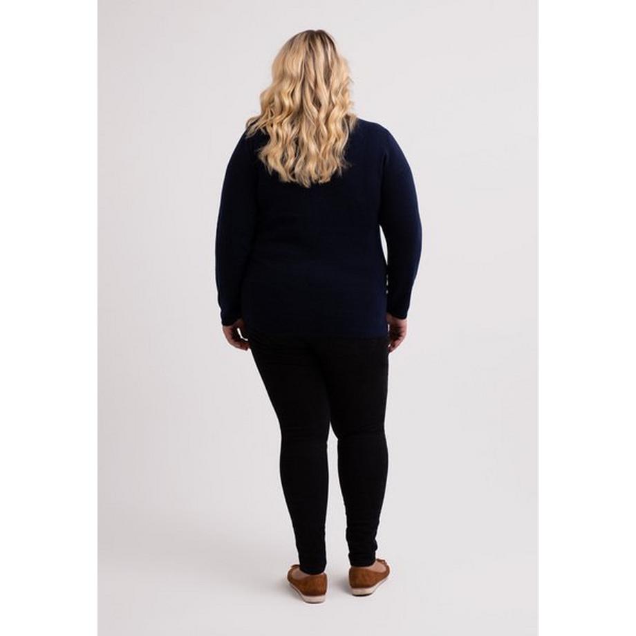 CASH-MERE.CH Kaschmir Rundhals Pullover  