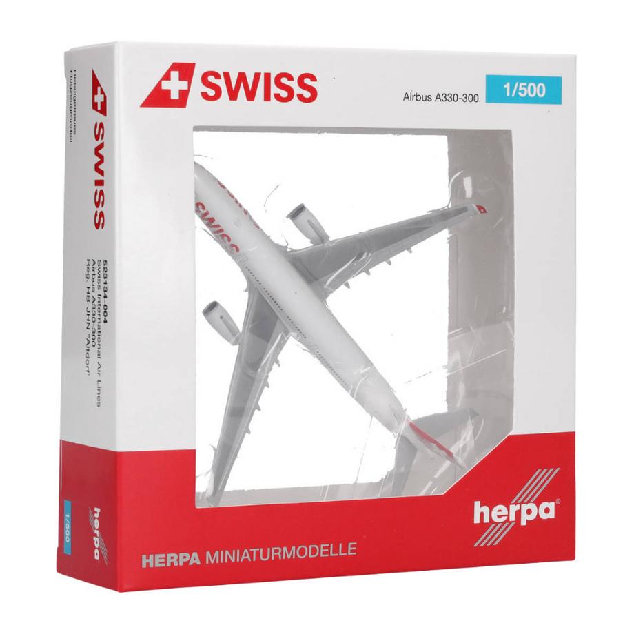 Herpa  Wings Flugzeugmodell Swiss International Air Lines Airbus A330-300 (1:500) 